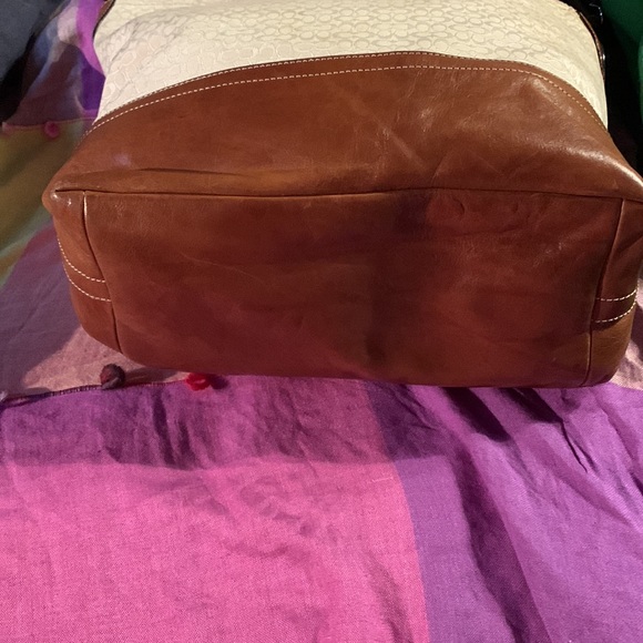 Great canvas and leather Coach shoulder bag - Picture 7 of 11